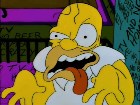 The Simpsons — Hahaha! Scaredy Cat voice pack cover art showing tv characters