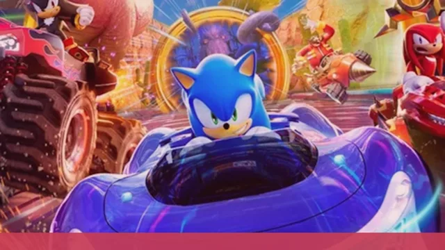 Sonic Racing: CrossWorlds — Joker Voice Challenge voice pack cover art showing games characters