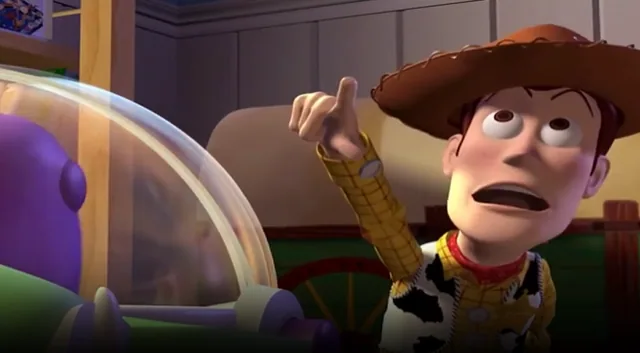 Toy Story - Buzz look an alien! (DUB MODE) voice pack cover art showing movies characters